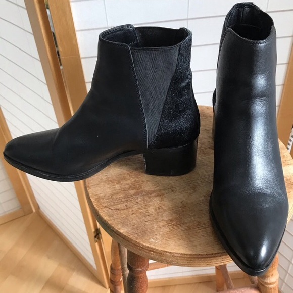 dune leather chelsea boots